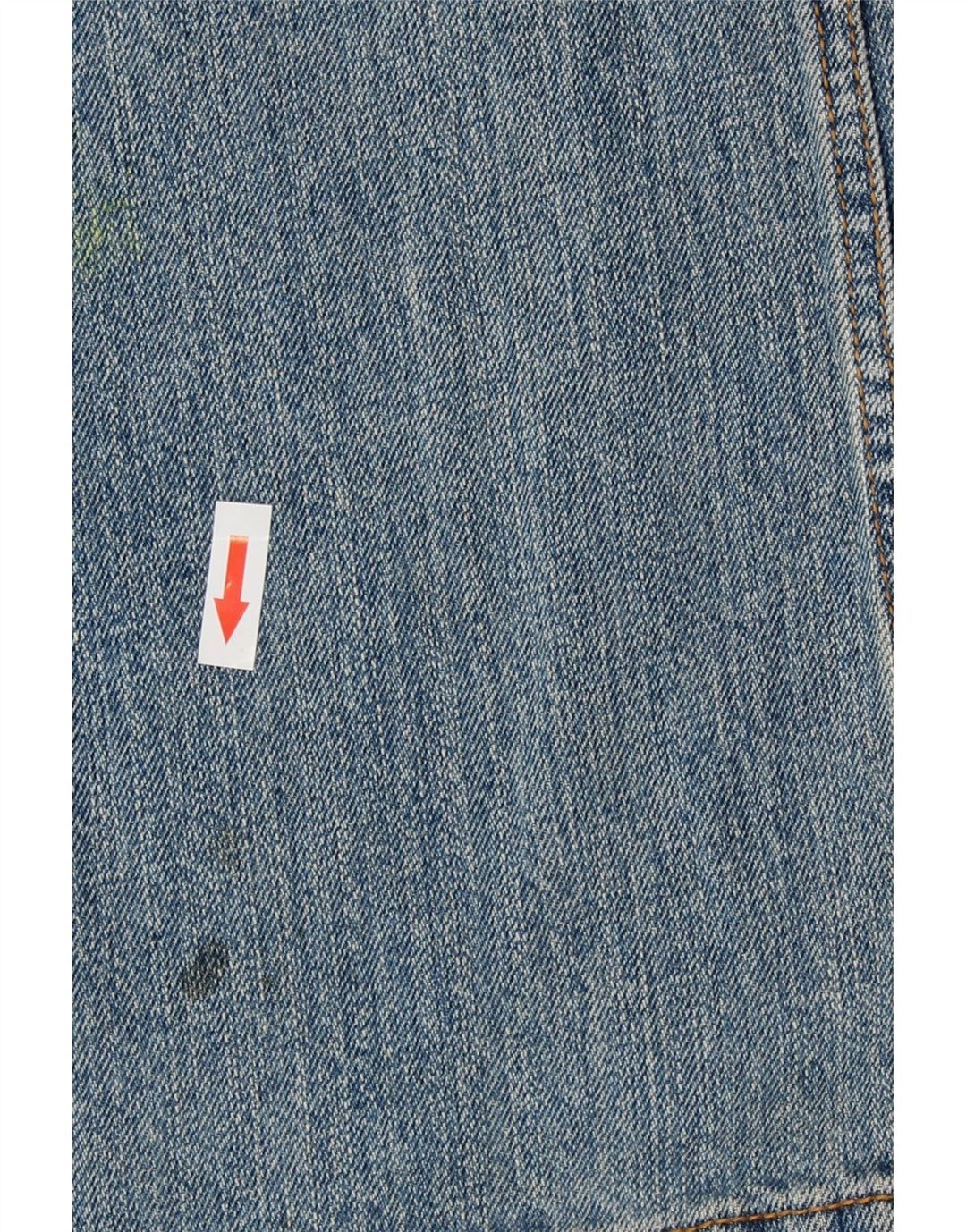 Женские джинсы Levi's 527 с потертостями Bootcut, размер 12, средние W28 L27, синие