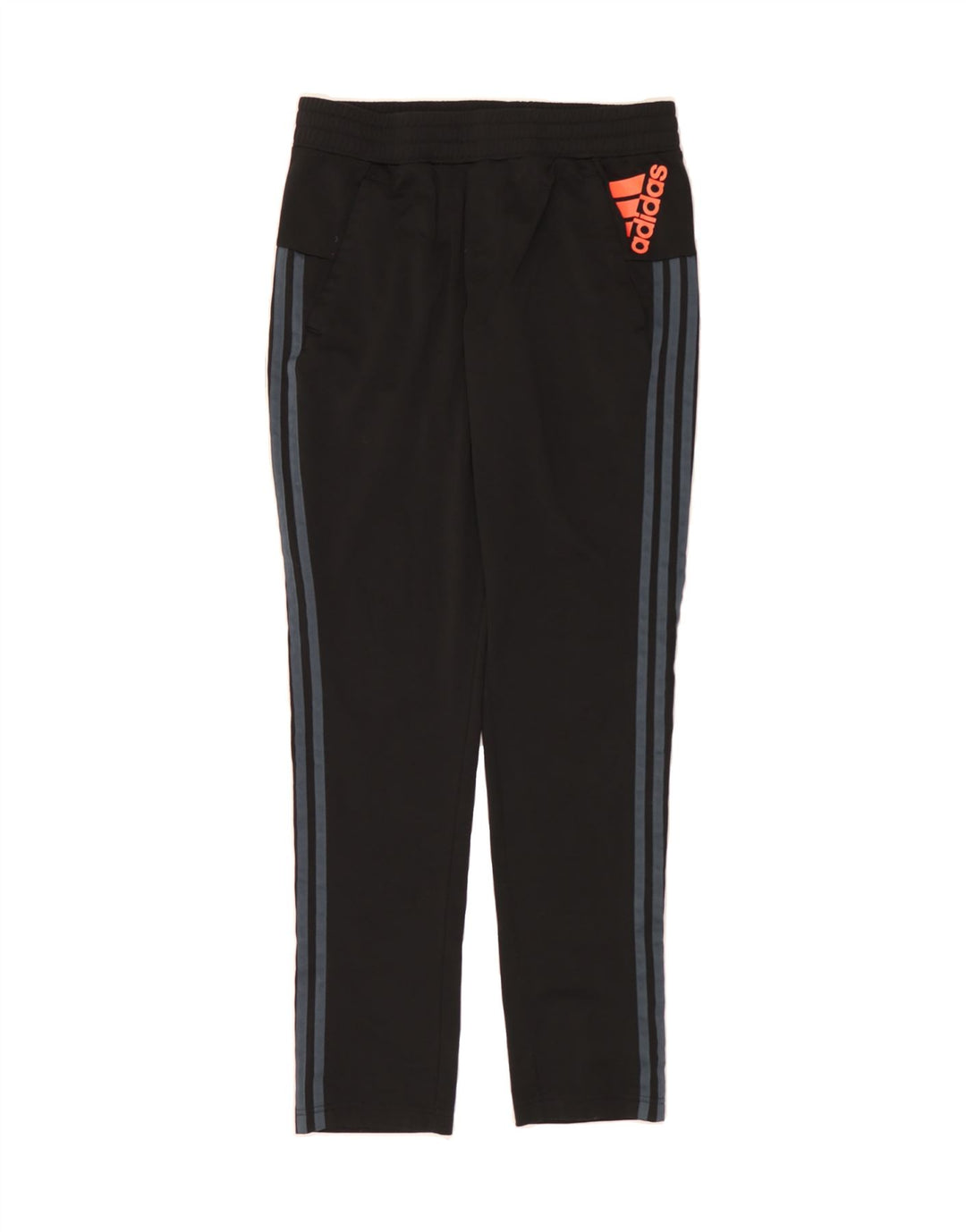 ADIDAS Mens Tracksuit Trousers UK 40/42 Medium Black Polyester Vintage Adidas and Second-Hand Adidas from Messina Hembry 