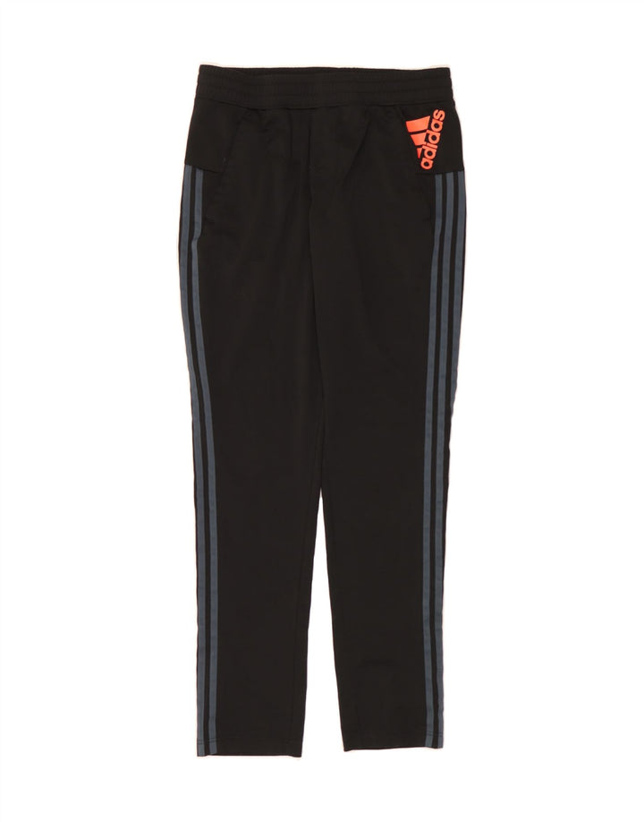 ADIDAS Mens Tracksuit Trousers UK 40/42 Medium Black Polyester Vintage Adidas and Second-Hand Adidas from Messina Hembry 