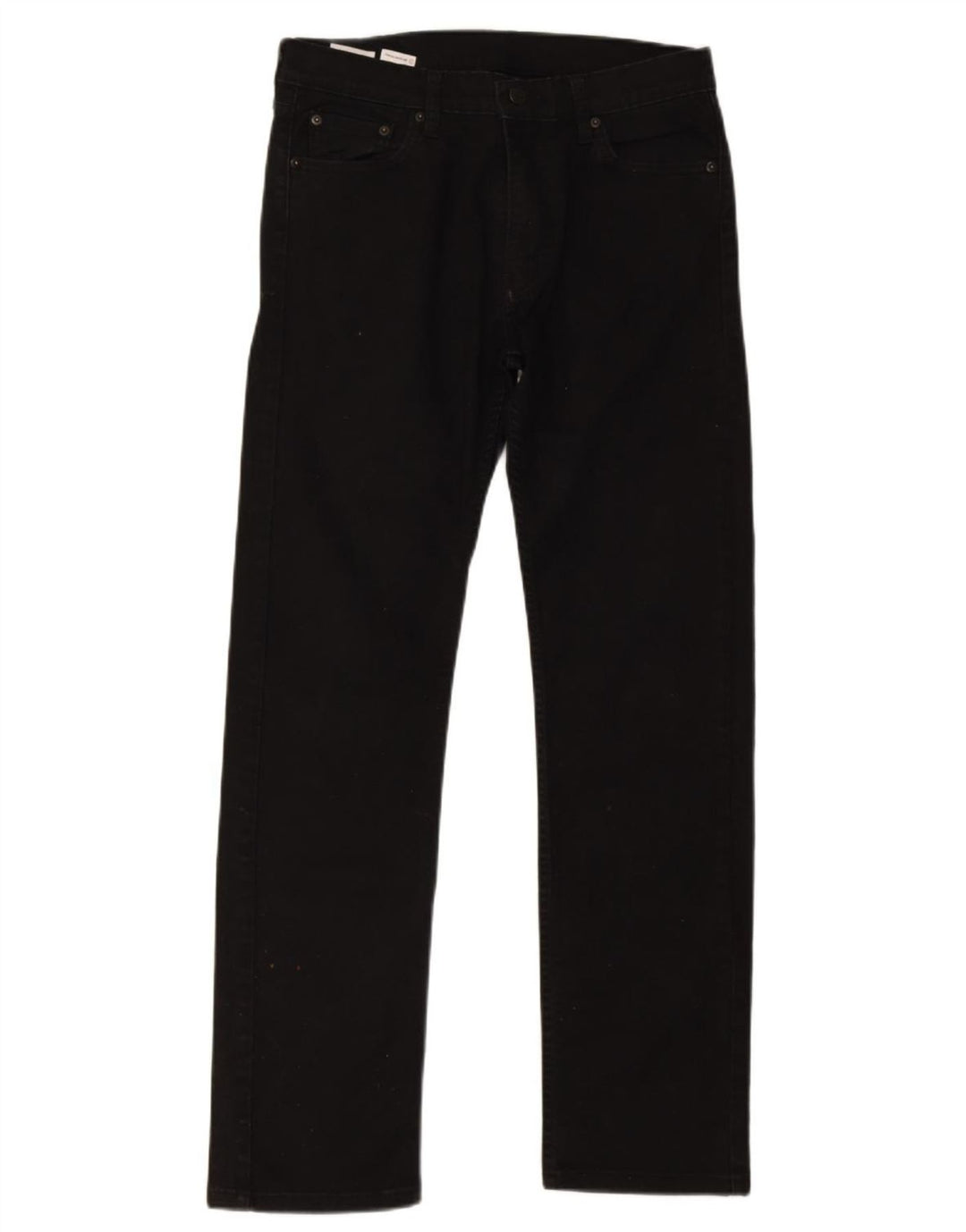 Мужские узкие прямые джинсы Levi's 513 W30 L32, черный хлопок