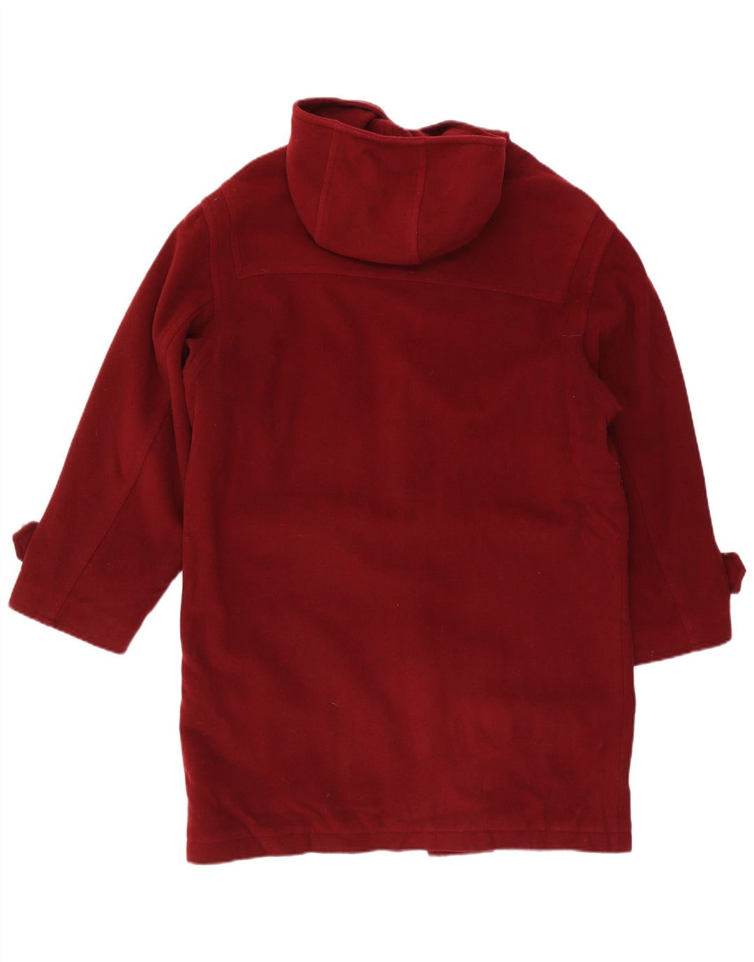 Винтажный женский дафлкот с капюшоном IT 52 2XL, красная шерсть