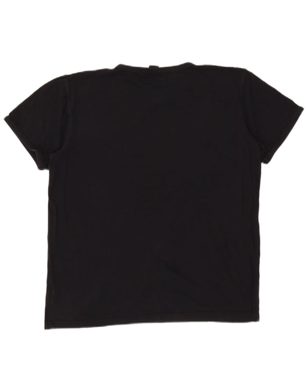 Женская футболка Lotto Top UK 18 XL, черный хлопок