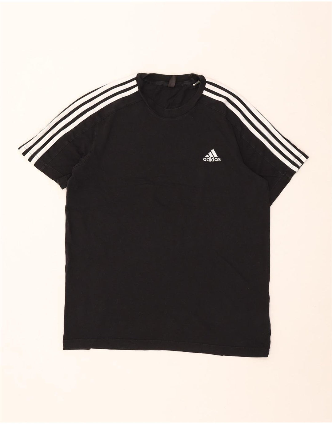 Мужская футболка Adidas Top Medium Black Cotton