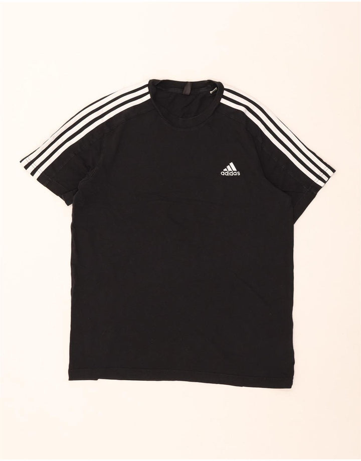 Мужская футболка Adidas Top Medium Black Cotton