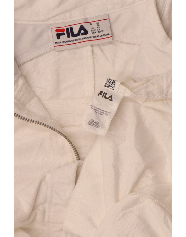 Fila Мужской спортивный костюм Top Jacket XS Белый Полиэстер