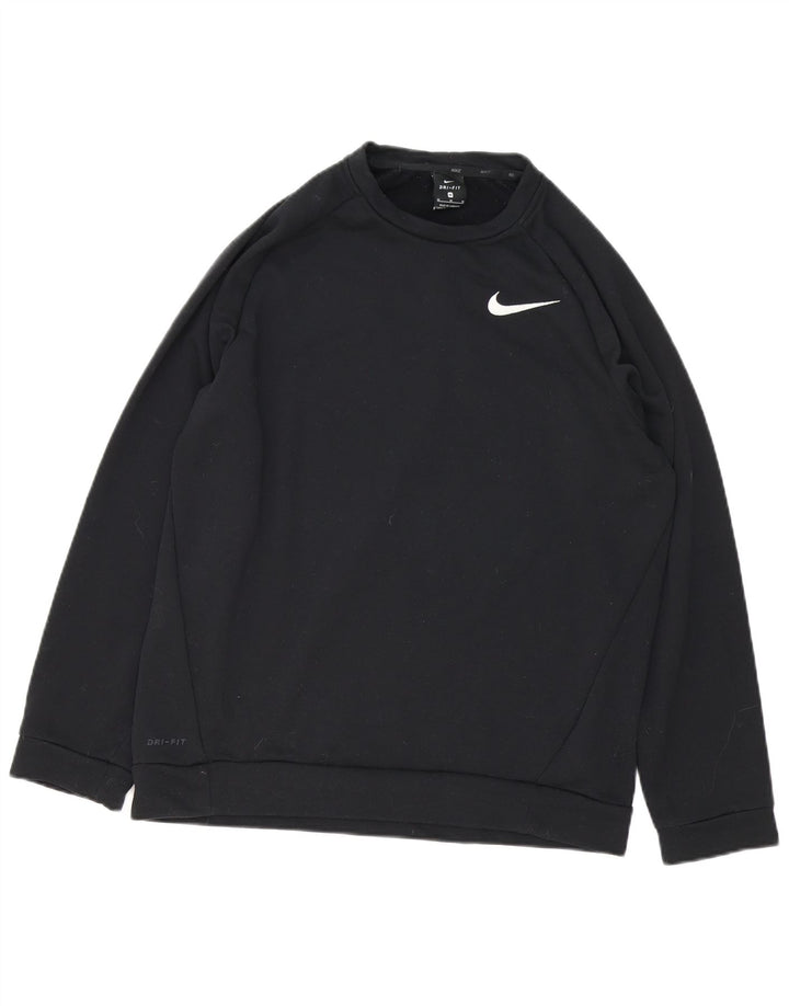 Мужской свитер Nike Dri Fit, средний черный полиэстер