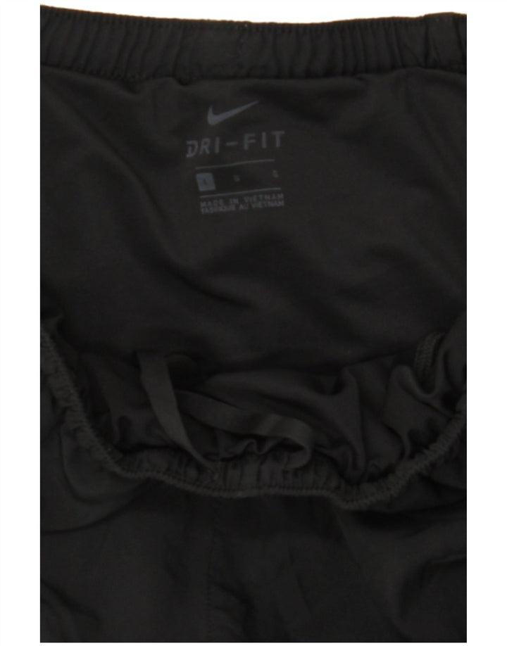 Мужские спортивные шорты Nike Dri Fit, большие черные, полиэстер