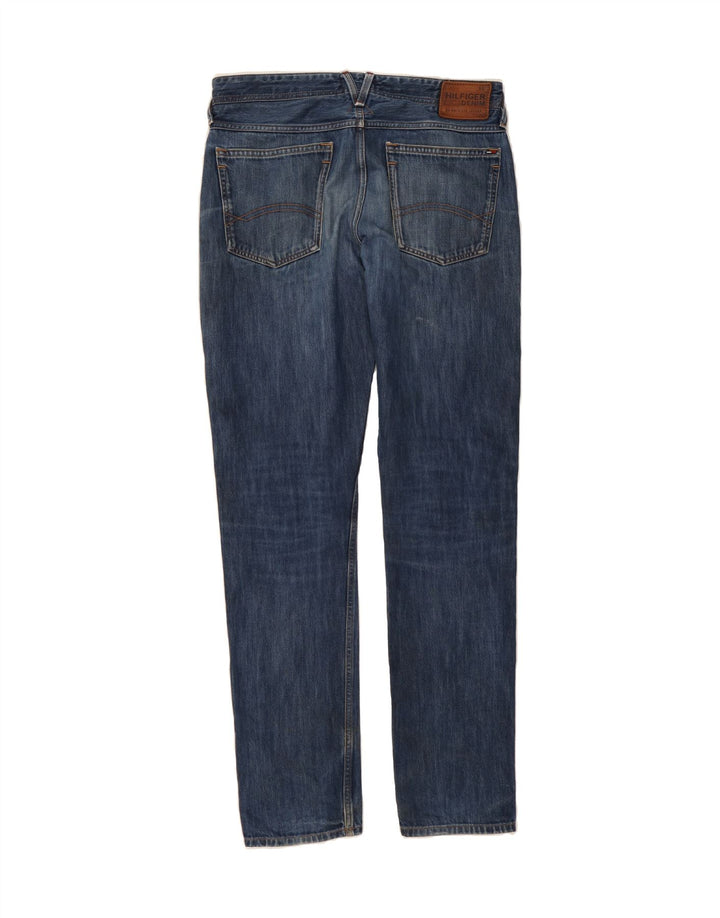 TOMMY HILFIGER Mens Slim Jeans W31 L34  Blue Cotton Vintage Tommy Hilfiger and Second-Hand Tommy Hilfiger from Messina Hembry 