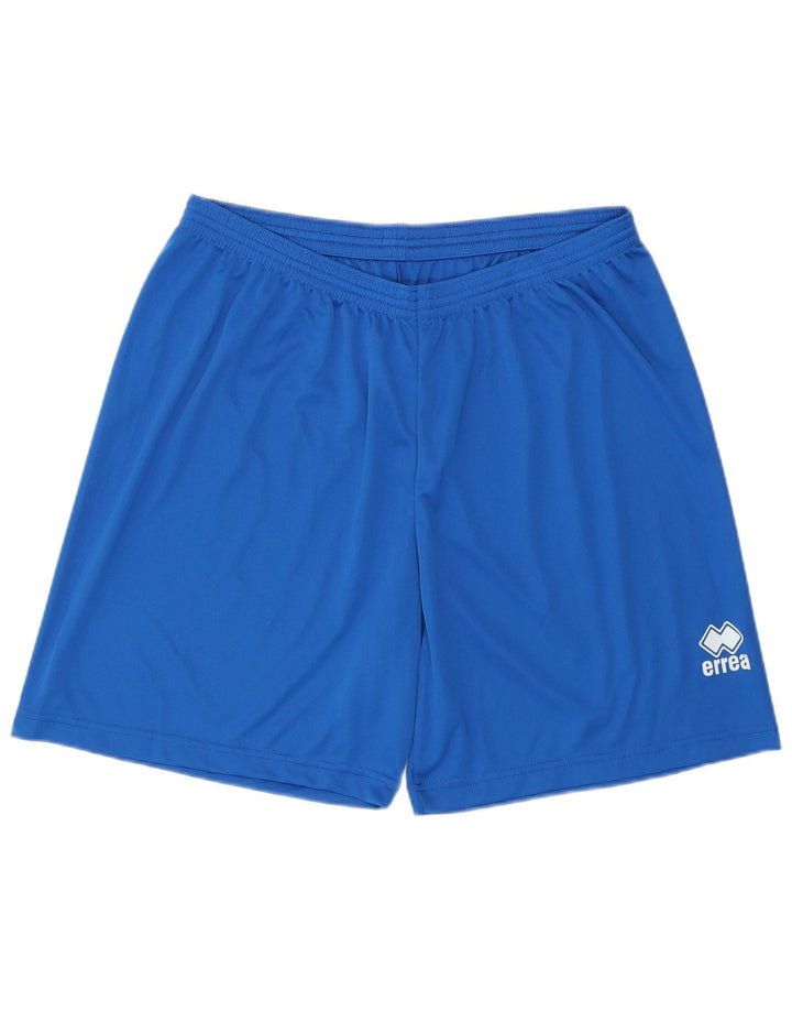Мужские спортивные шорты Errea 2XL синие, полиэстер