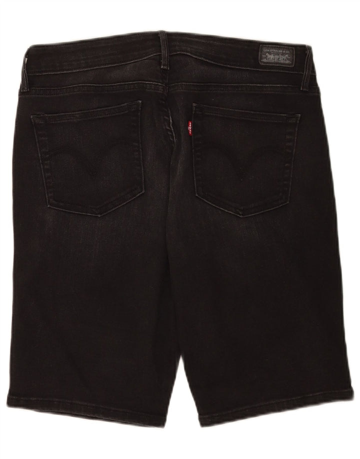 Мужские джинсовые шорты Levi's W30, средний черный, хлопок