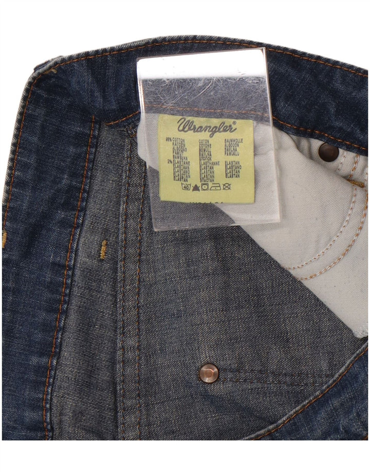 Мужские джинсовые шорты Wrangler Iris W31, средний синий хлопок