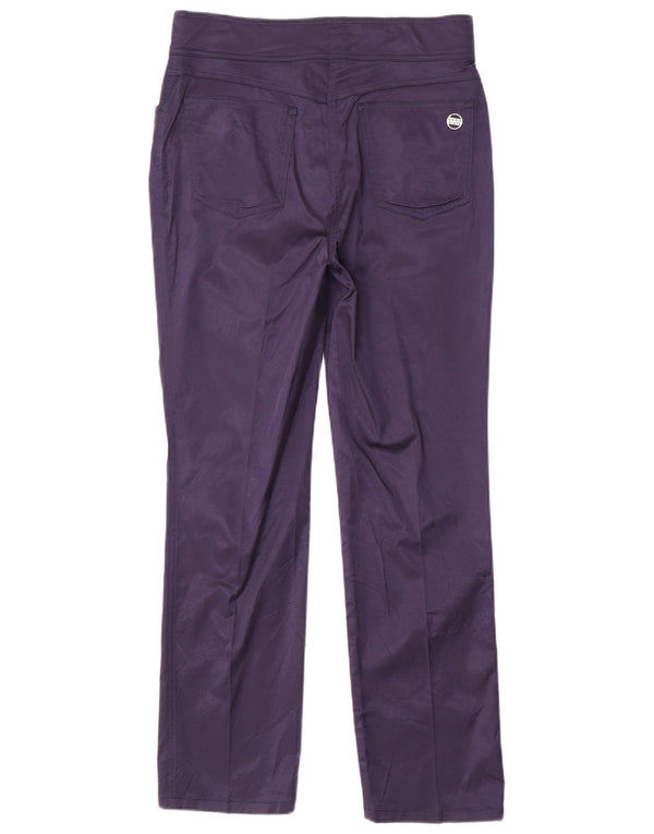 Женские прямые повседневные брюки Krizia UK 14 Medium W30 L28 Темно-синие