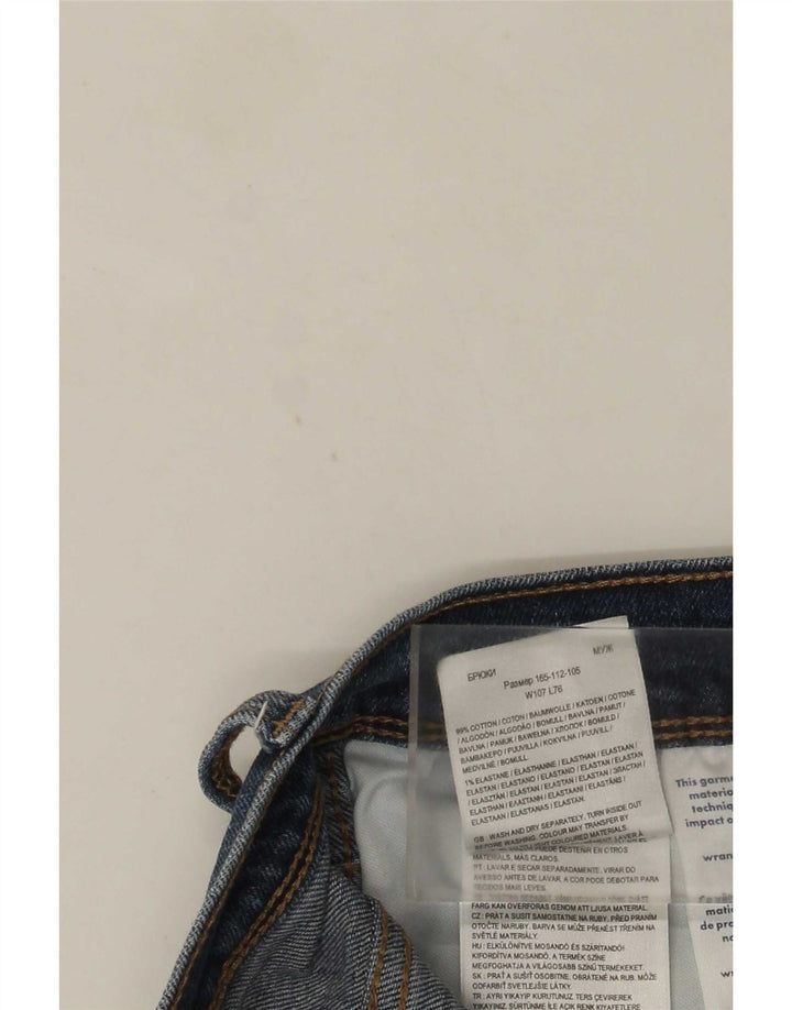 Мужские обычные прямые джинсы Wrangler W42 L27, синий хлопок