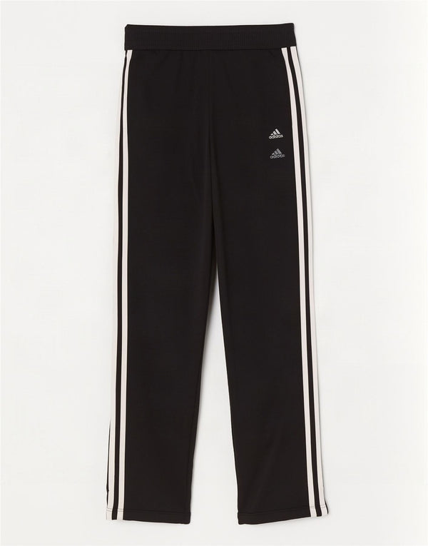 Женские спортивные брюки Adidas UK 10, маленькие черные из полиамида