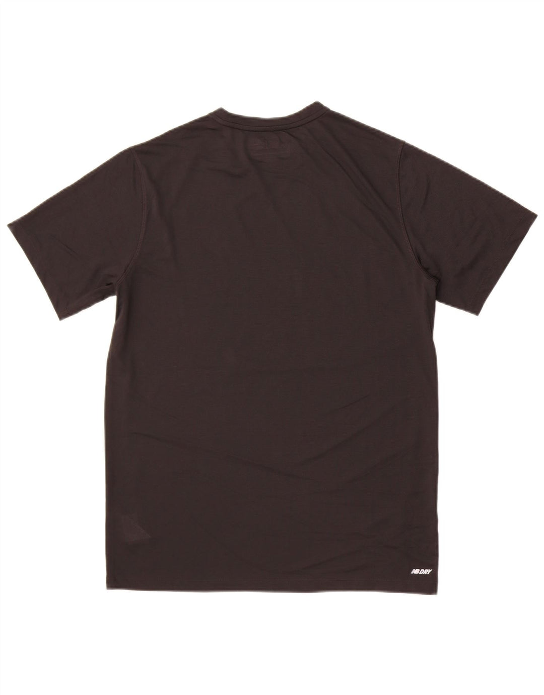 Мужская футболка с рисунком New Balance, верх среднего размера, черный полиэстер