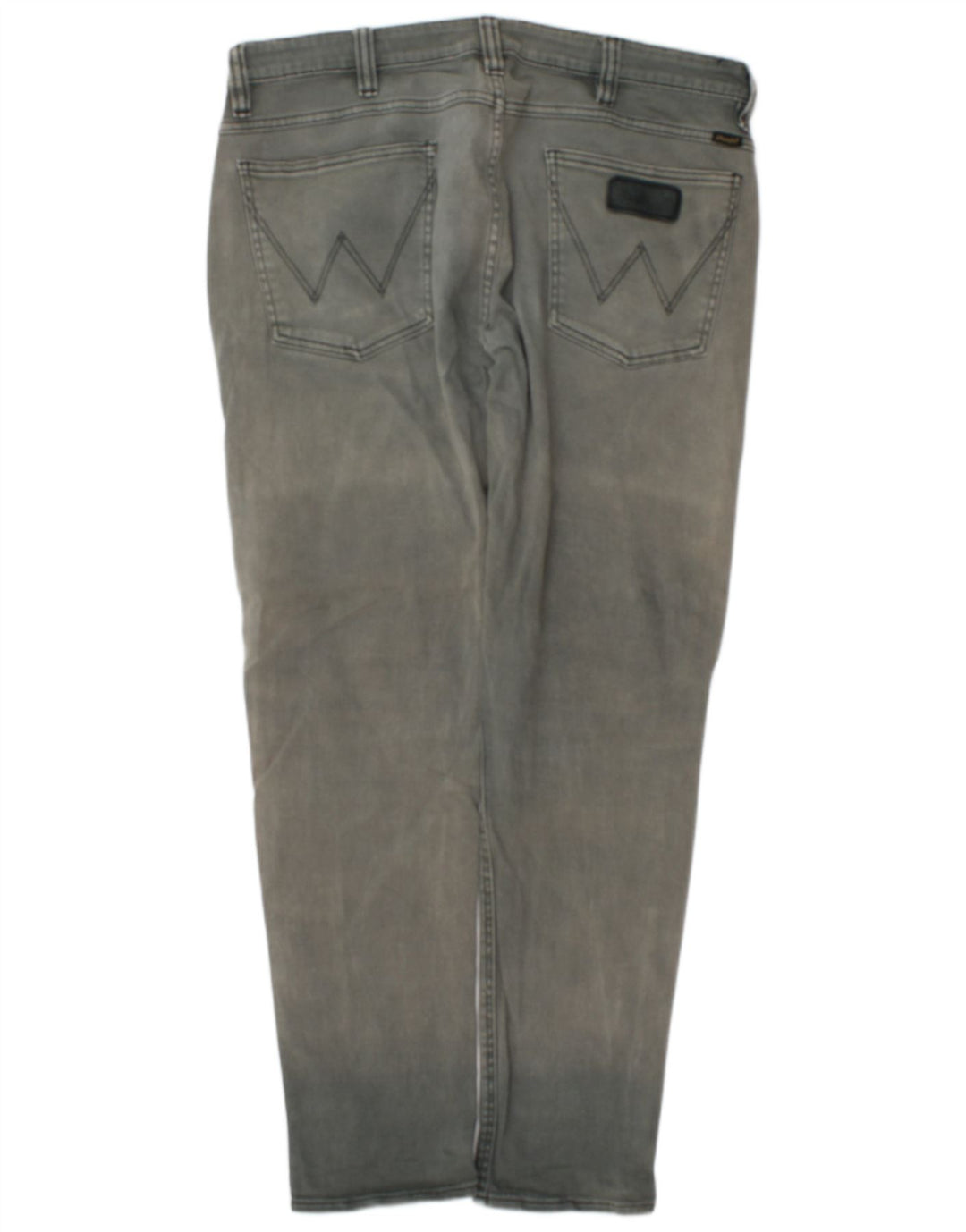 Мужские зауженные джинсы Wrangler W36 L30, серый хлопок
