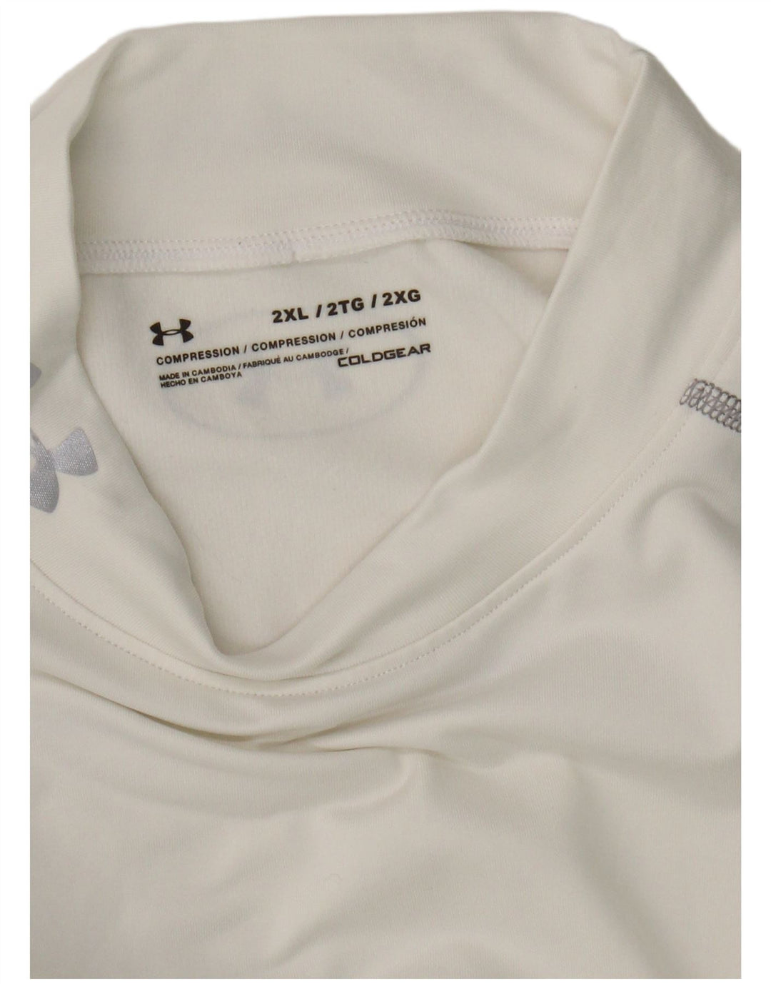 Мужской топ с длинным рукавом Under Armour Cold Gear 2XL, белый