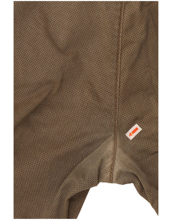 TOMMY HILFIGER Мужские прямые брюки чинос W34 L29, коричневый пятнистый хлопок