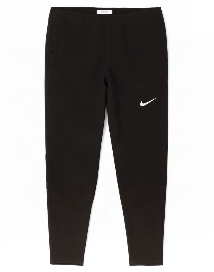Мужские спортивные брюки Nike Dri Fit, средний черный полиэстер