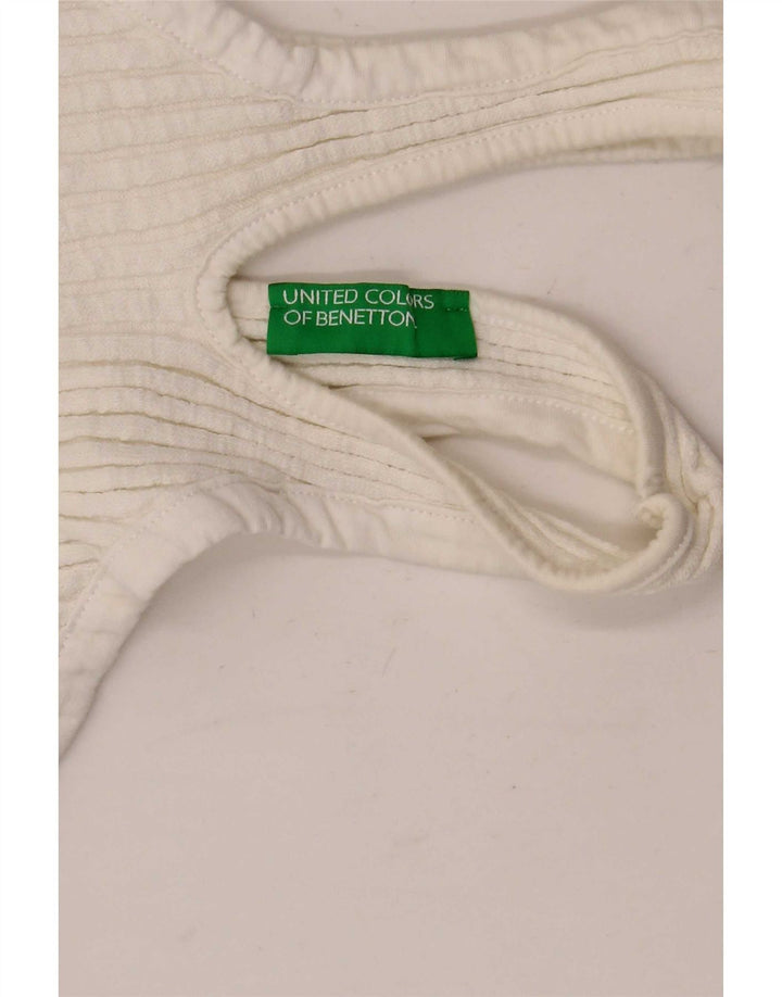 Женский топ на бретельках Benetton UK 6 XS Белый