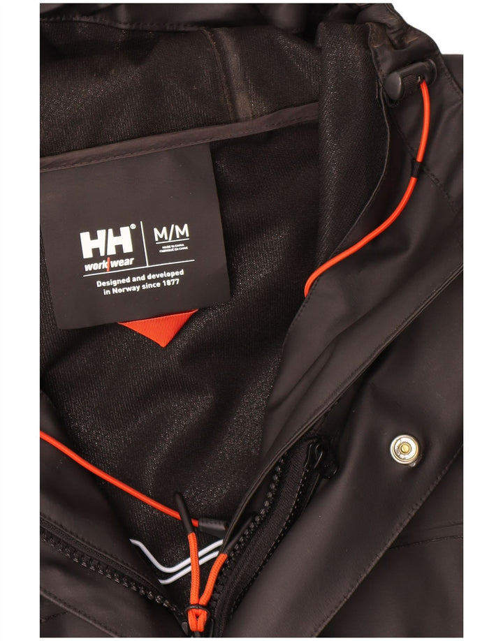Мужская куртка из искусственной кожи Helly Hansen UK 38, средний черный поливинил