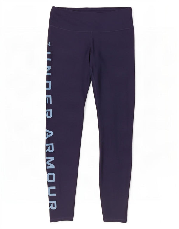 Женские леггинсы с рисунком Under Armour Heat Gear UK 12, средний темно-синий