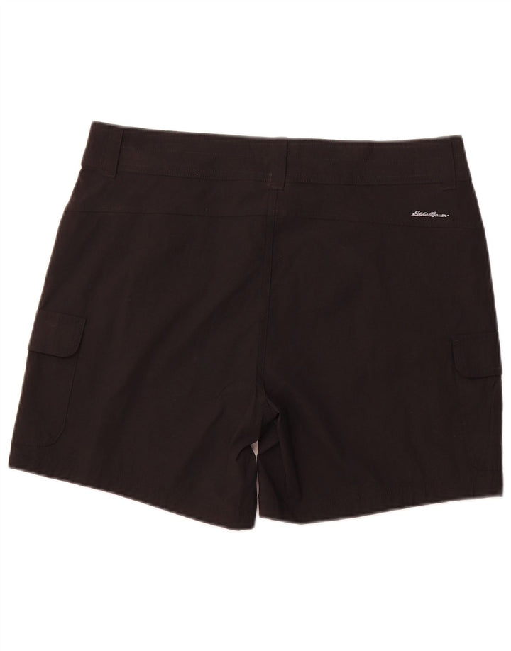 Женские шорты карго EDDIE BAUER US 12, большие W34, черные