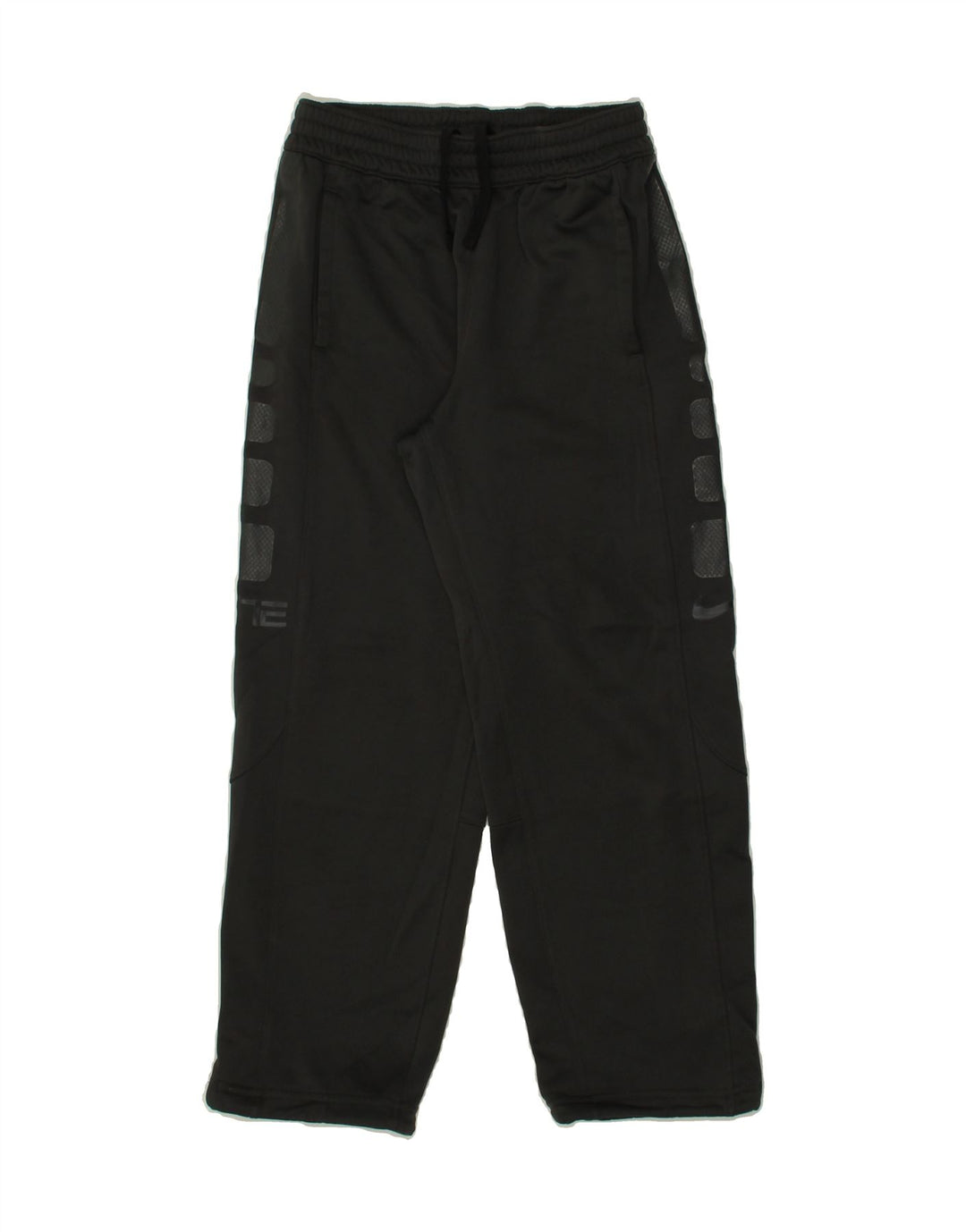 NIKE Boys Dri Fit Graphic Tracksuit Trousers 10-11 Years Medium Black Vintage Nike and Second-Hand Nike from Messina Hembry 