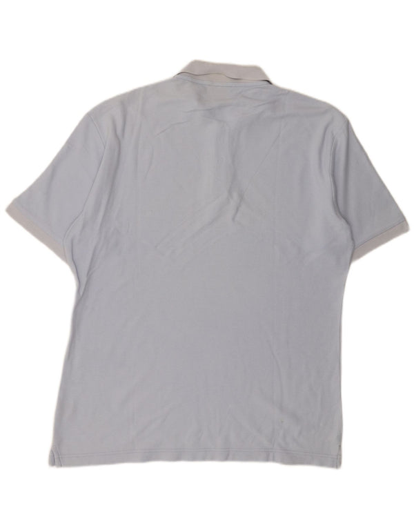 Fila Mens Polo Shirt XL Blue Cotton