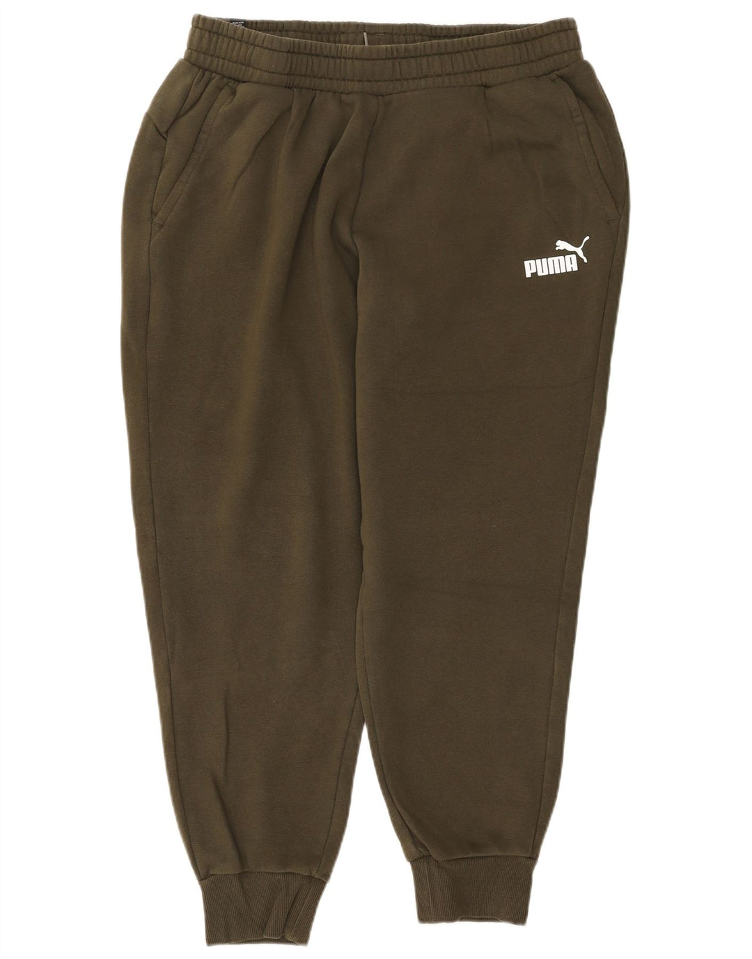 PUMA Mens Tracksuit Trousers Joggers XL  Khaki