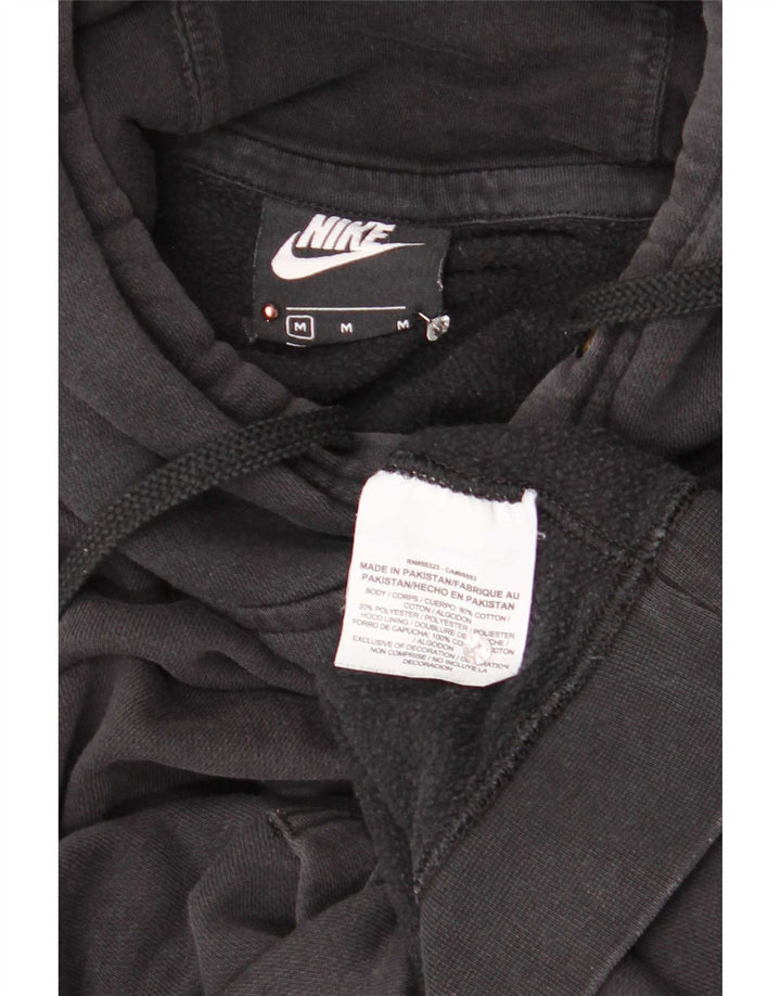 Мужской джемпер с капюшоном Nike, средний черный, хлопок