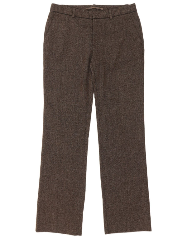Женские прямые костюмные брюки Zara EU 38, маленькие W28 L32, серые