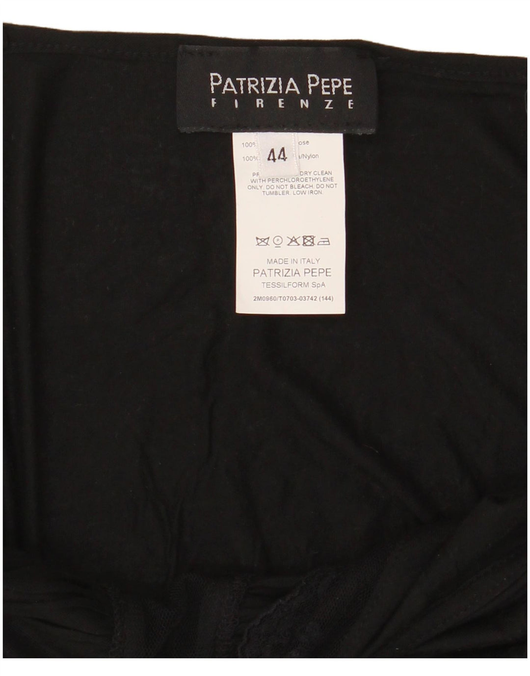 Женский топ на бретельках Patrizia Pepe IT 44, средний черный, вискоза