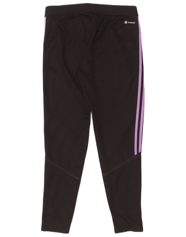 Женские спортивные брюки Adidas UK 12/14, средний черный полиэстер