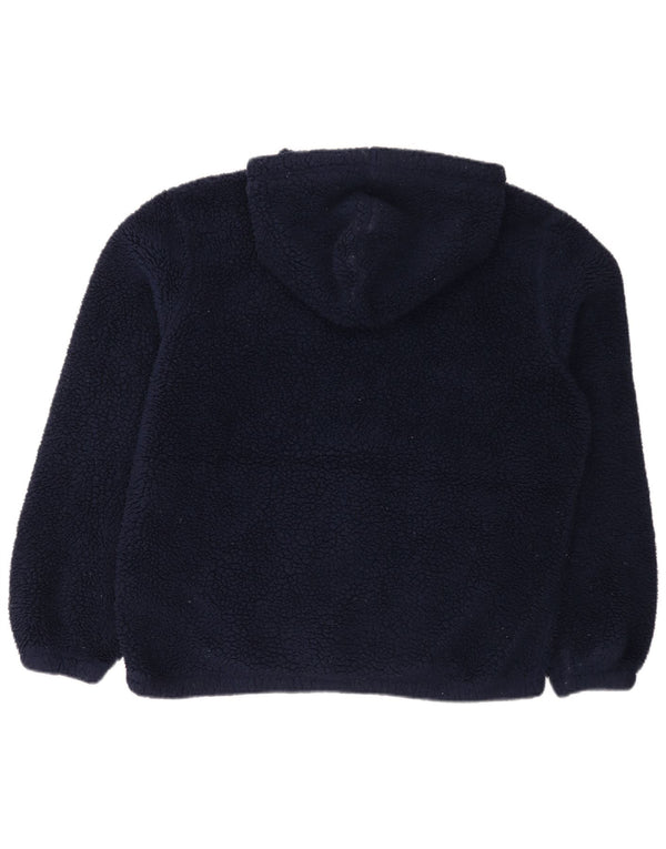Fila Мужской флисовый джемпер с капюшоном и графикой XL, темно-синий, полиэстер