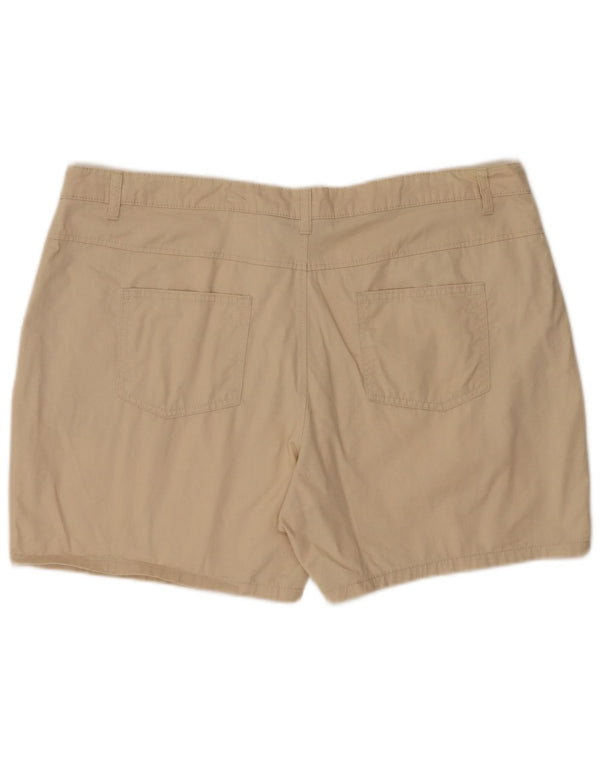 Женские шорты чинос Mountain Warehouse стандартного размера, Великобритания, 18 XL, W38, бежевый хлопок