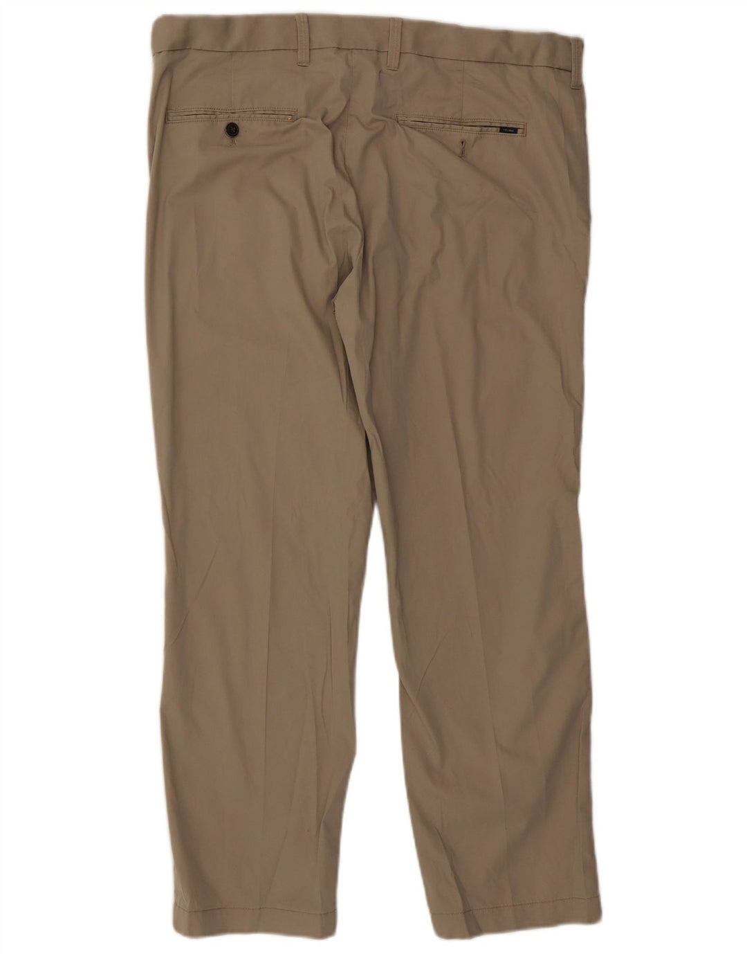 Мужские брюки прямого костюма MARKS & SPENCER Blue Harbour W38 L29 бежевые