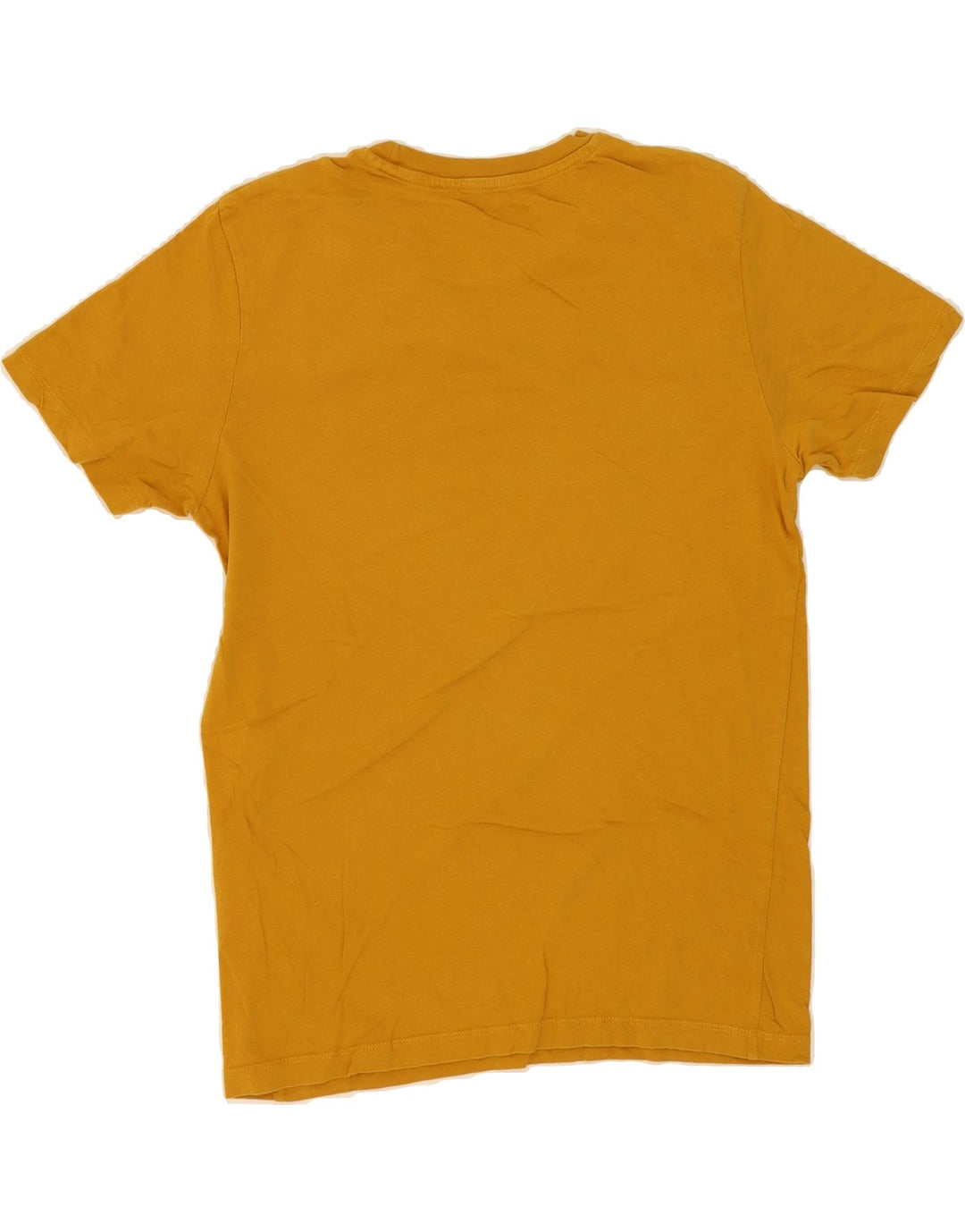 JACK & JONES Mens Graphic T-Shirt Top Small Orange Cotton Vintage Jack & Jones and Second-Hand Jack & Jones from Messina Hembry 