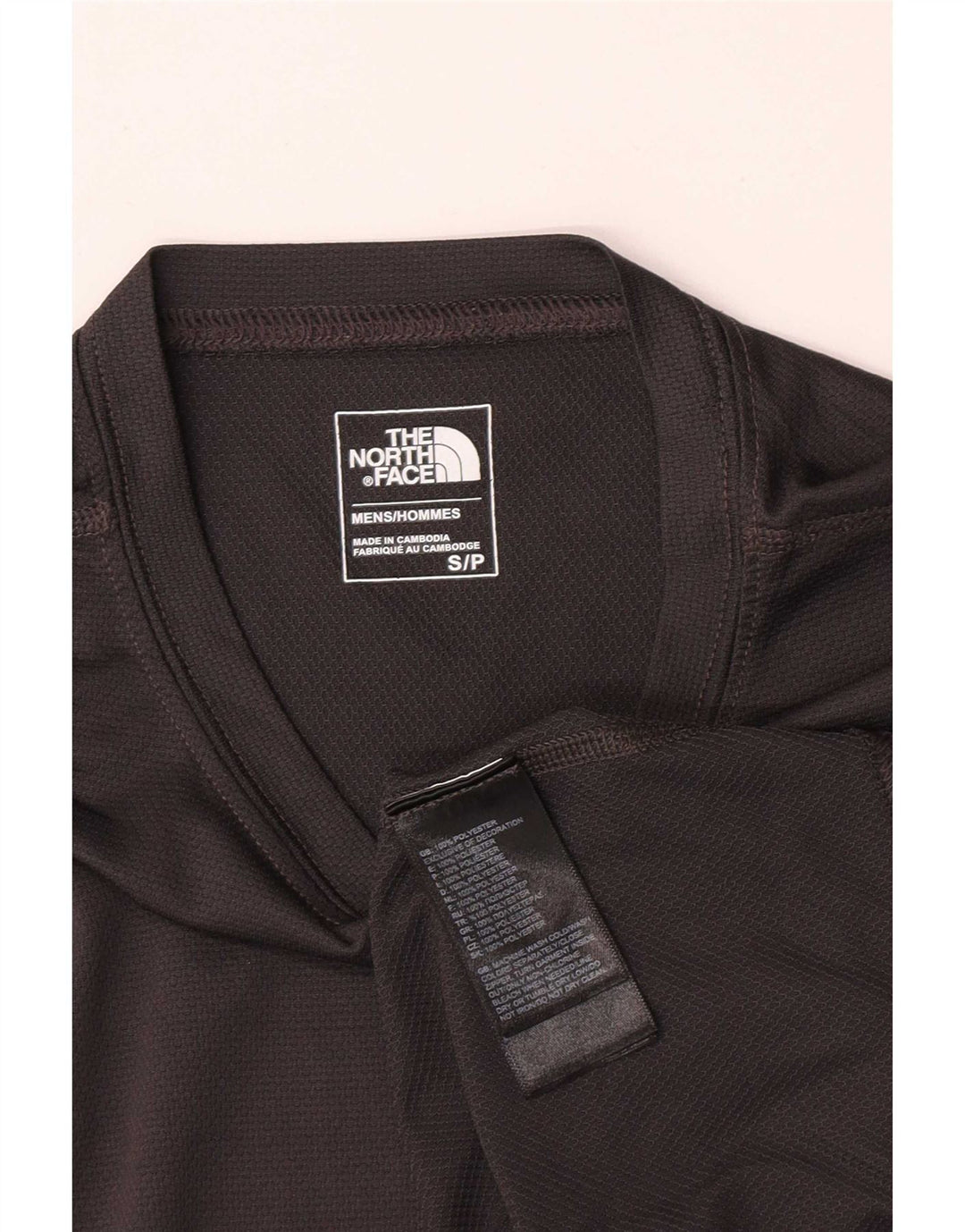 Мужская футболка The North Face, маленький серый полиэстер