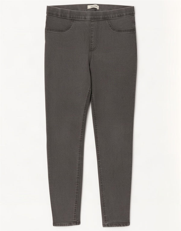 Женские джинсы джеггинсы Marks & Spencer UK 10, маленькие, W27 L25, серые, хлопковые