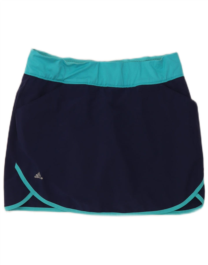 Женские шорты Adidas UK 14, средний темно-синий, полиэстер