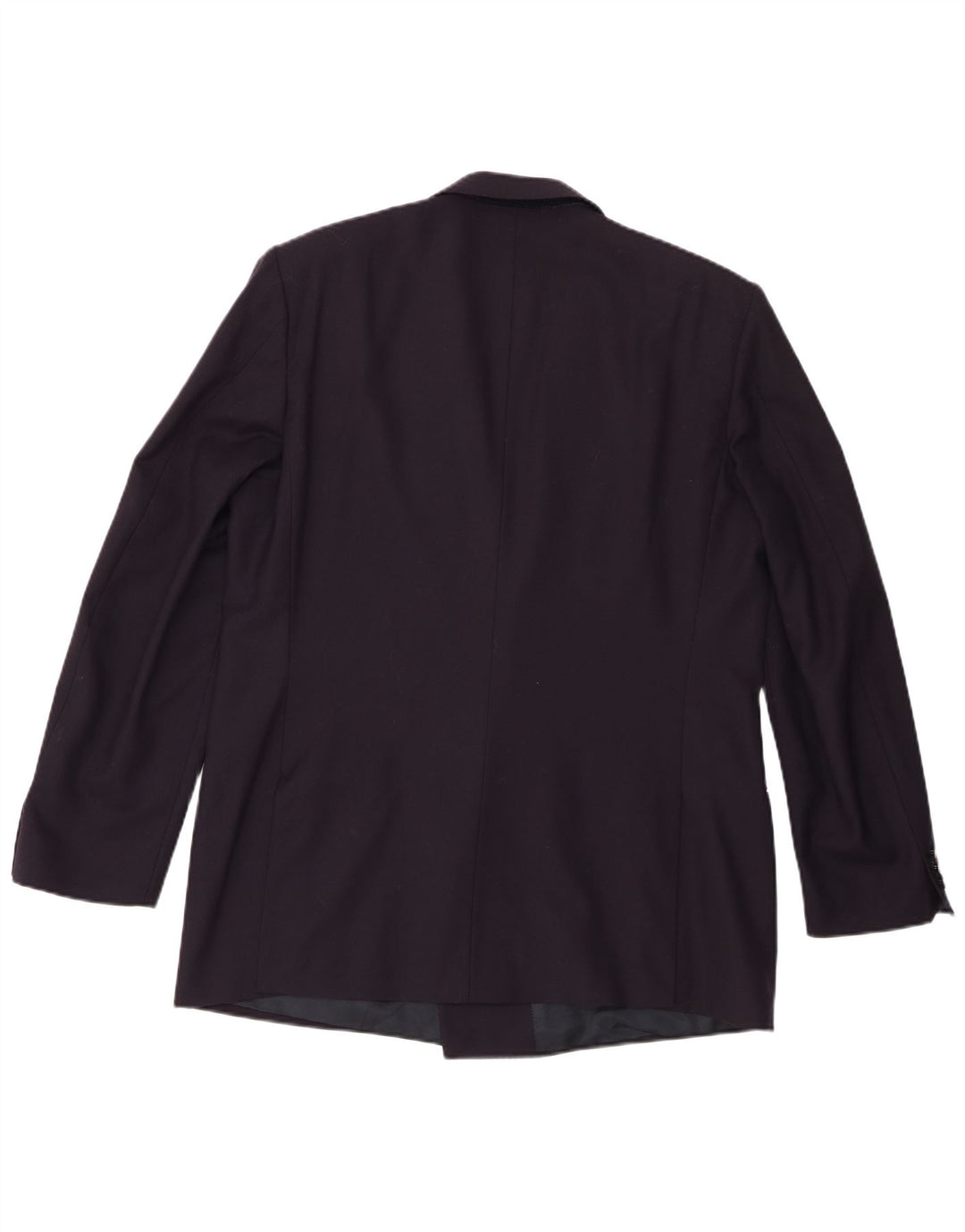 Мужской двубортный пиджак Lubiam IT 54 2XL Темно-синий из натуральной шерсти