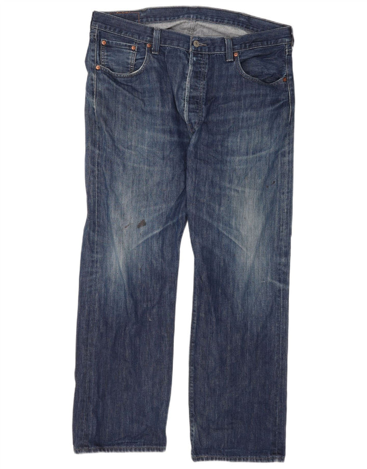 Мужские прямые джинсы Levi's W40 L32 синие классические