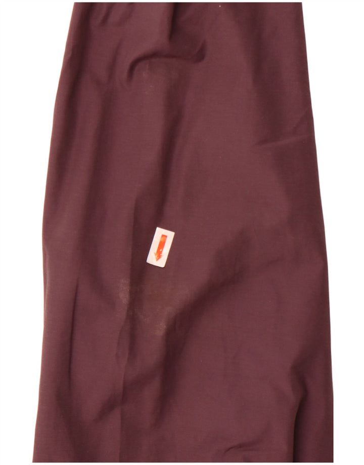 Мужская дождевик с капюшоном Lyle & Scott UK 36, маленький бордовый хлопок