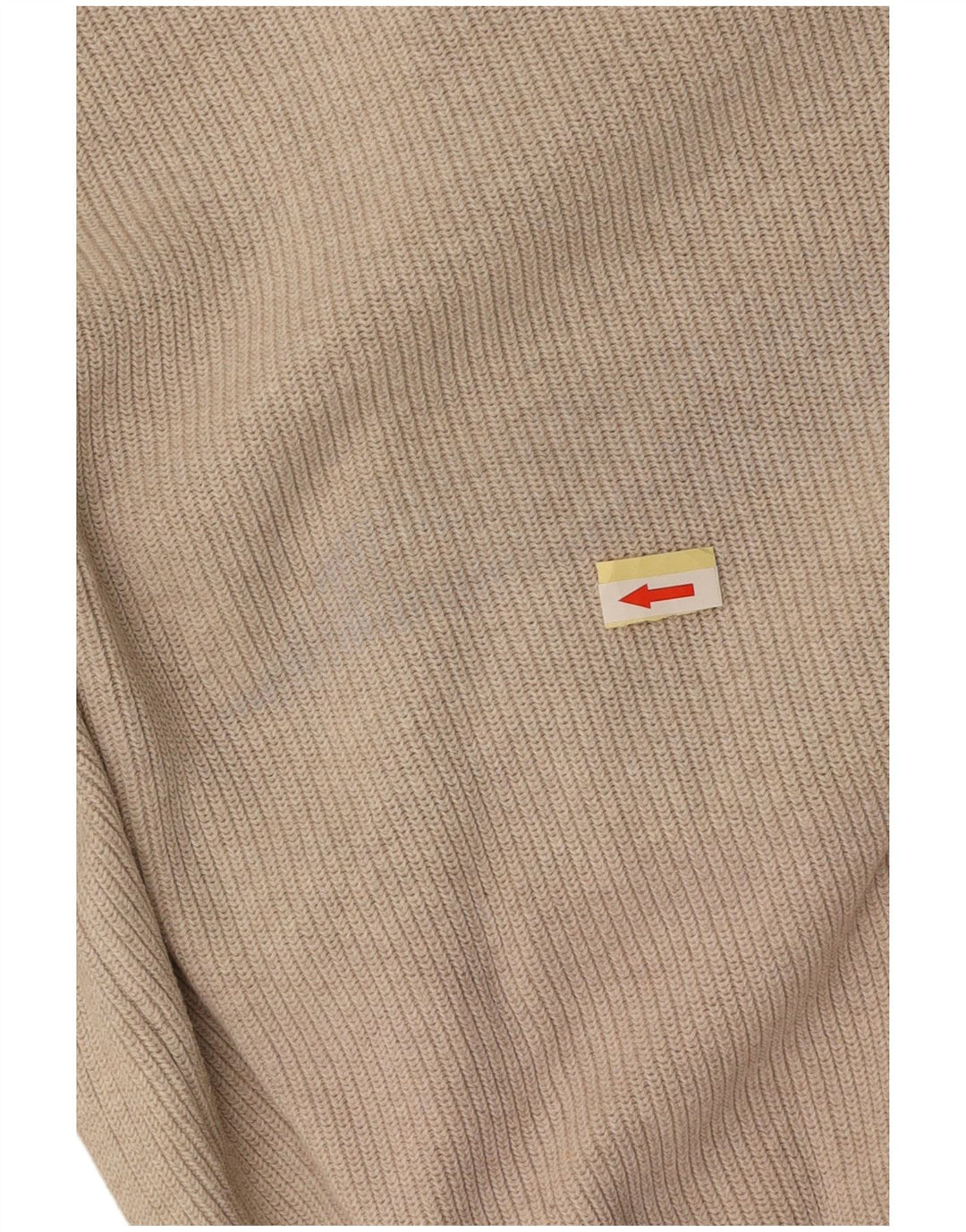 Мужской джемпер с круглым вырезом EDDIE BAUER, большой бежевый хлопковый свитер