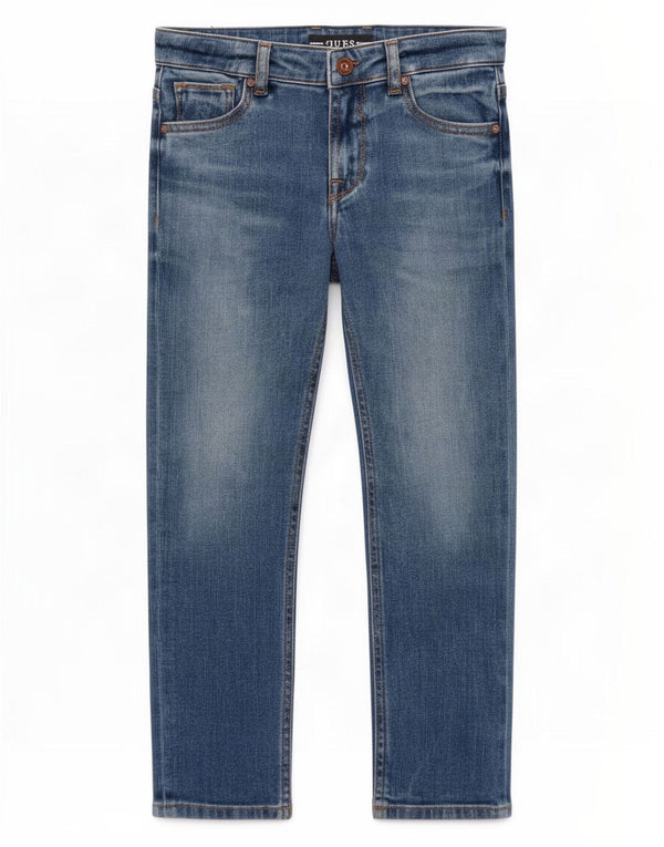 Guess Girls Straight Jeans 5-6 Years W22 L19 Blue Cotton