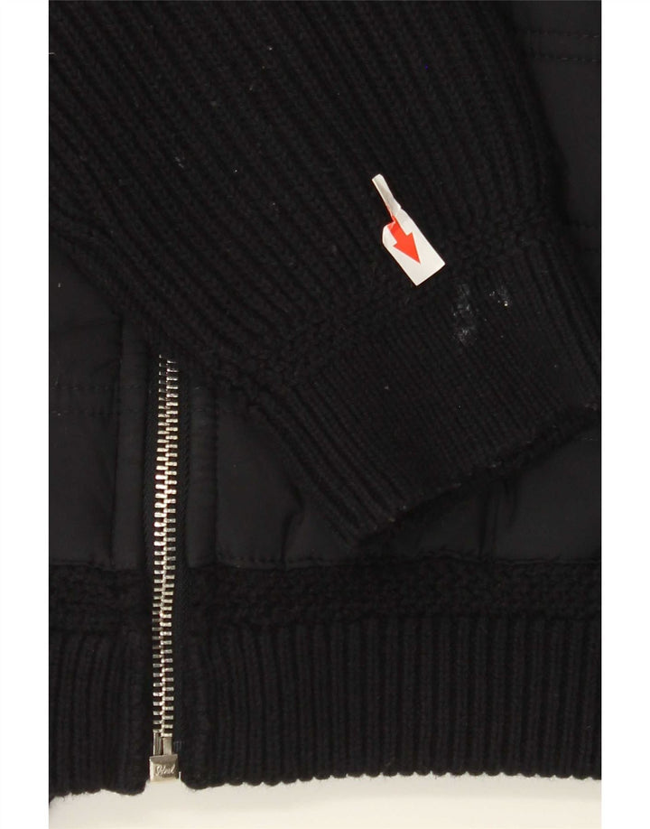 Мужской кардиган Reiss XL, черный полиэстер