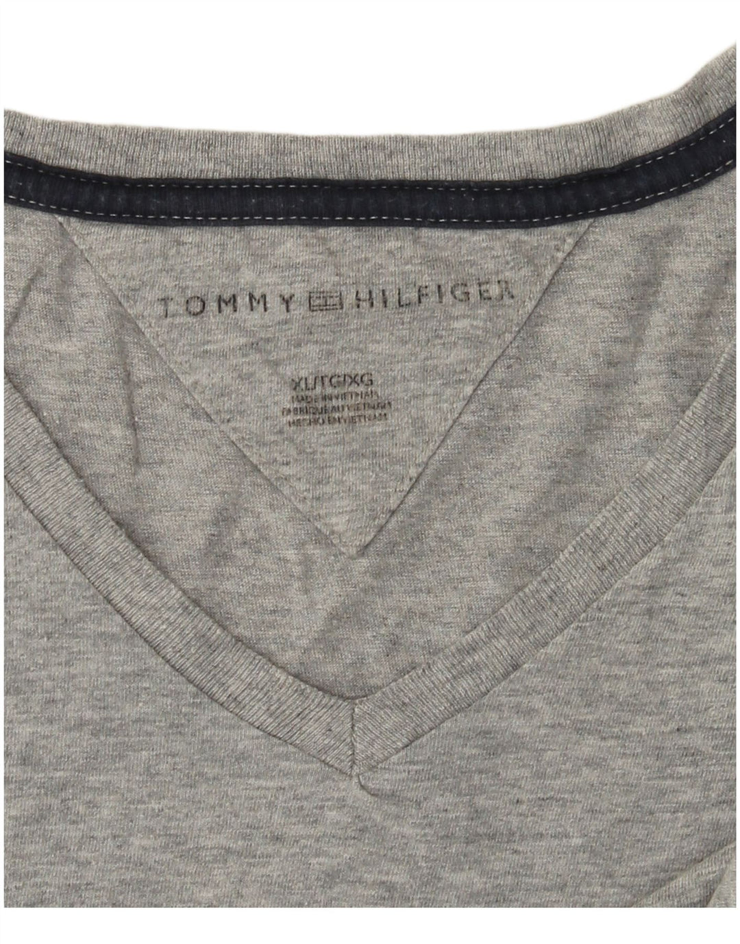 Tommy Hilfiger Мужская футболка Top XL Серая