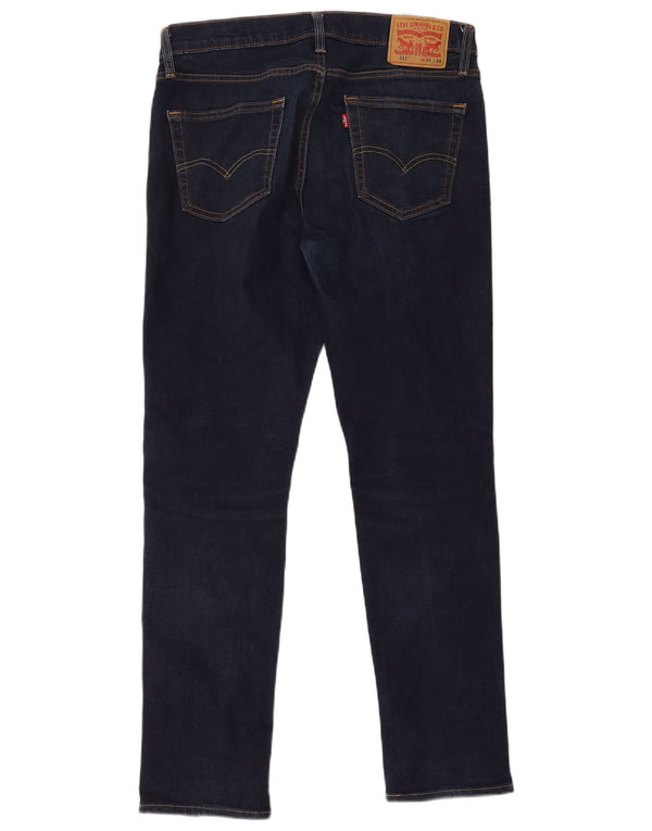 Мужские джинсы Levi's 511 Slim W34 L34 Темно-синие, хлопок