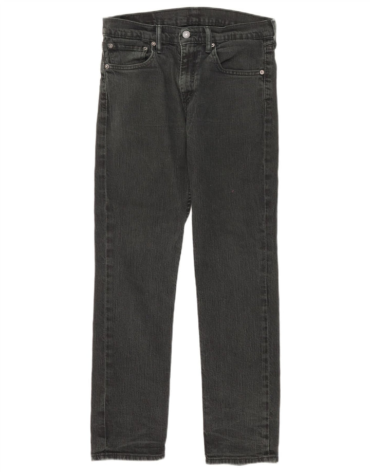 Женские прямые джинсы Levi's W32 L30, черный хлопок